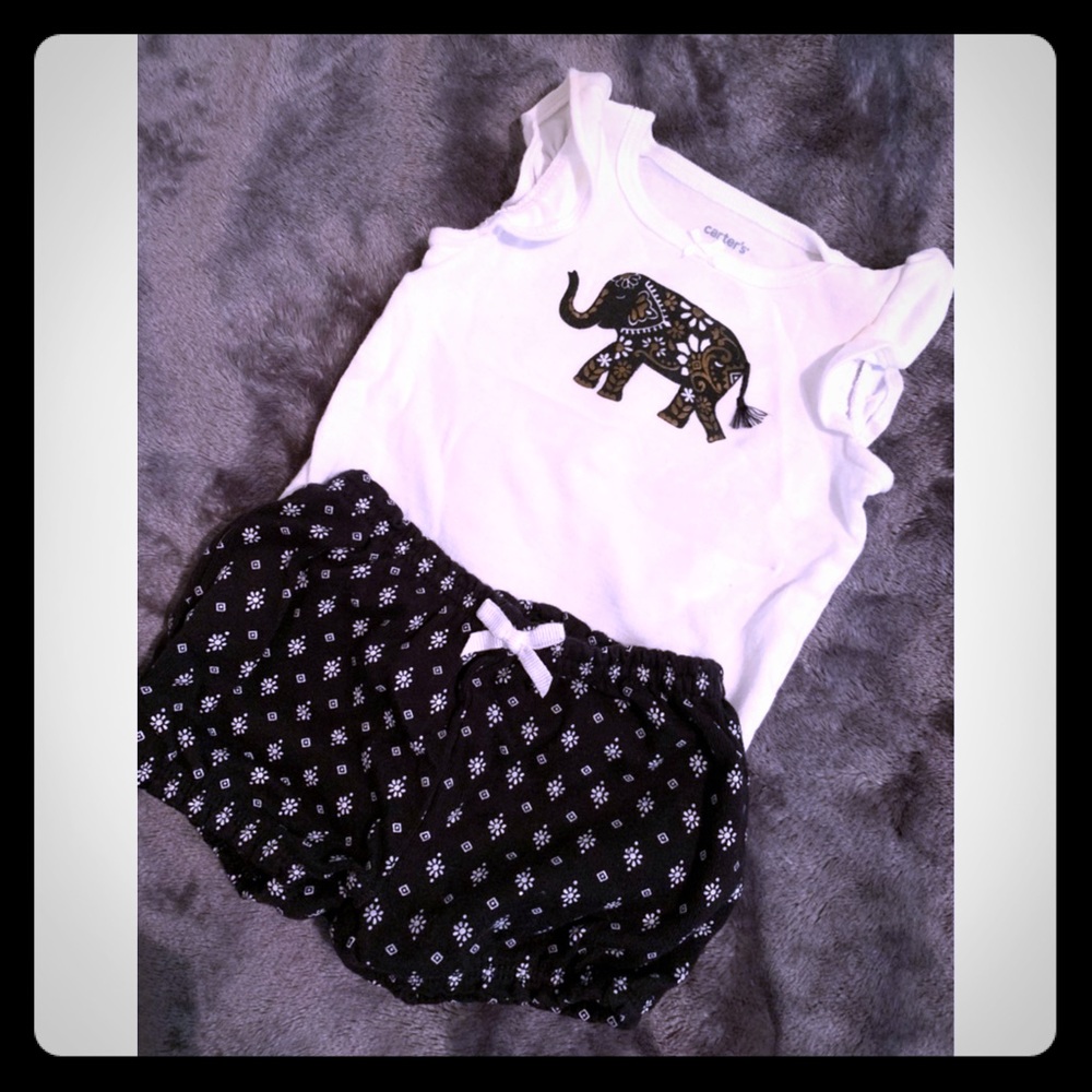 Baby girl matching set